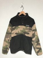 USED COLUMBIA CAMO PILE FREECE