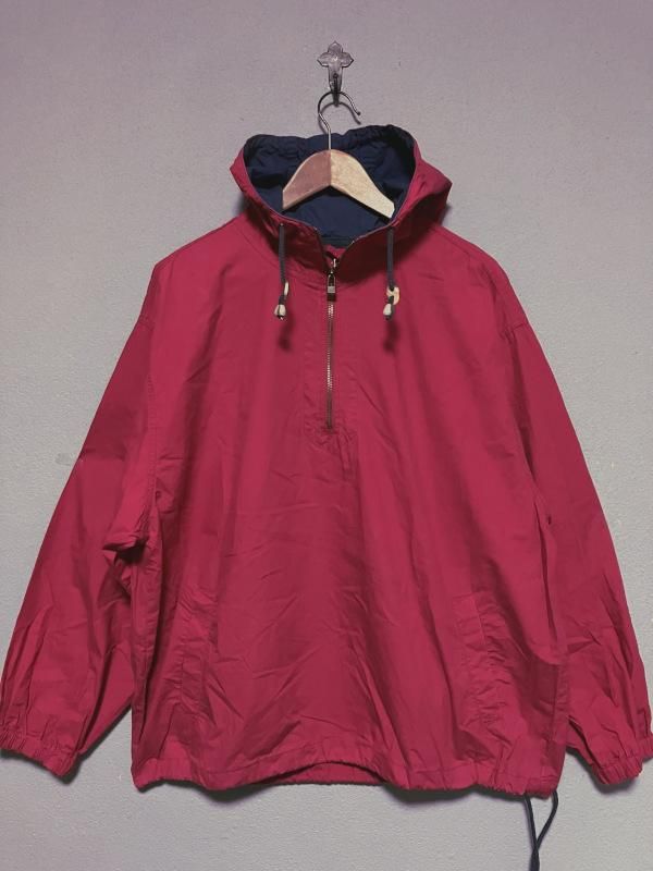 USED 90s EDDIE BAUER HALF ZIP ANORAK JACKET 