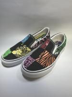 USED VANS SLIP ONxCRAYOLA