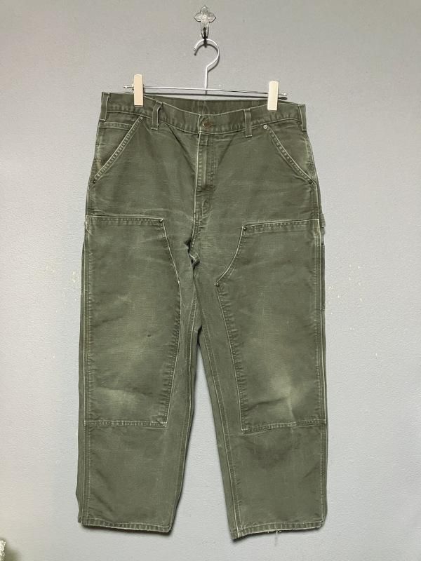 USED CARHARTT DOUBLE KNEE DUCK PAINTER PANTS 