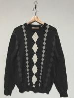 USED PERRY ELLIS ARGYLE KNIT