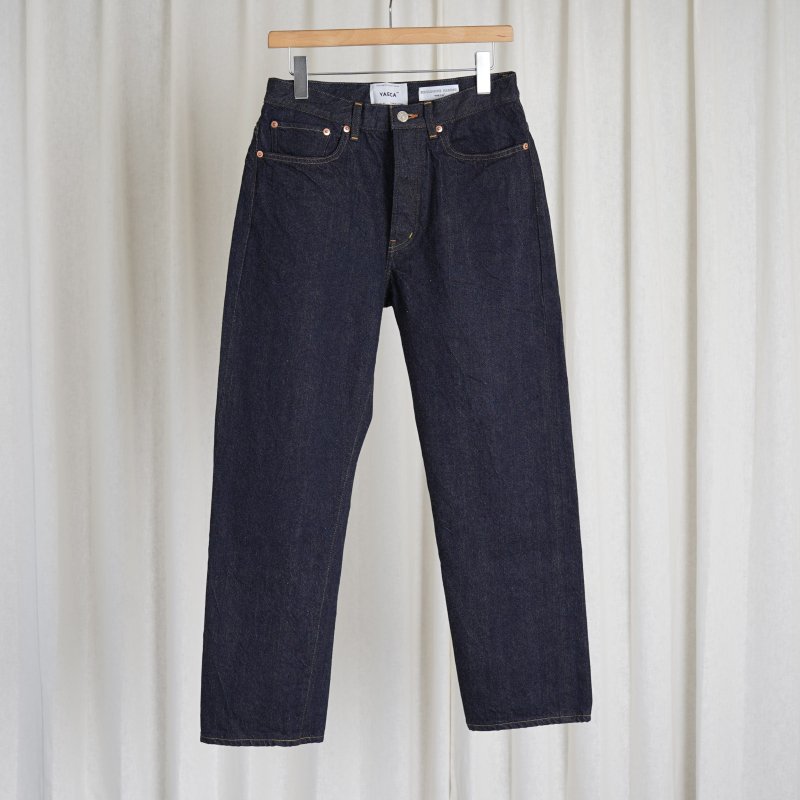 【YAECA ヤエカ】DENIM WIDE TAPERED / INDIGO - Avelia ONLINE STORE