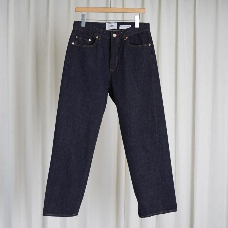 【YAECA ヤエカ】DENIM WIDE STRAIGHT / INDIGO