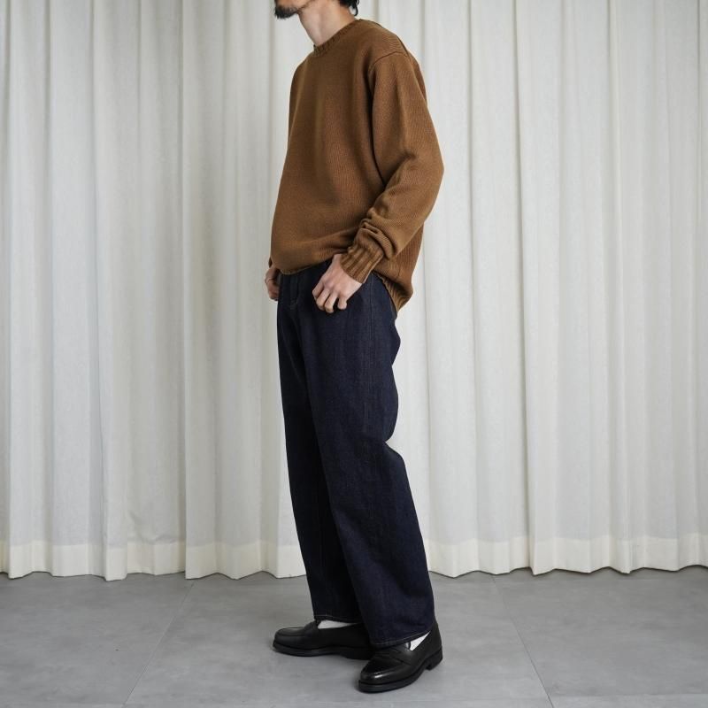 YAECA ヤエカ】DENIM WIDE STRAIGHT / INDIGO - Avelia ONLINE STORE