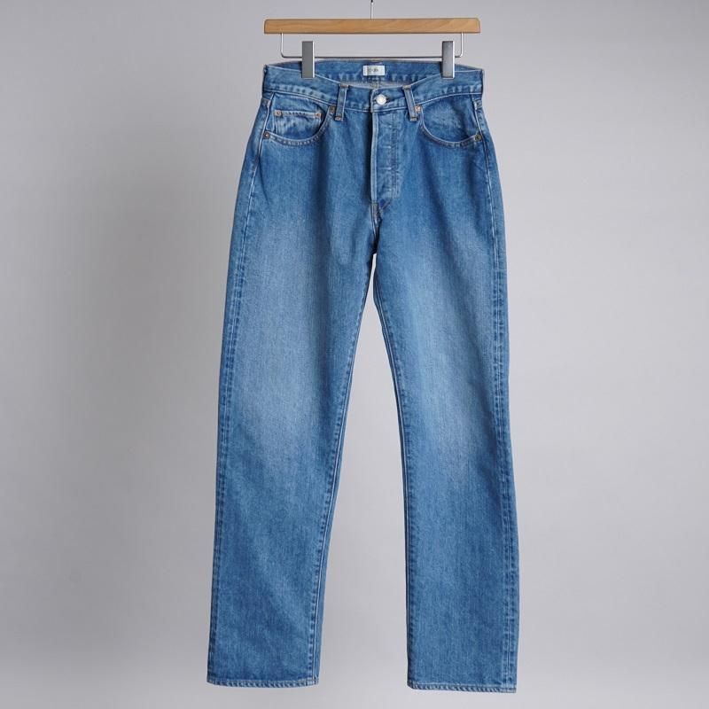 【CIOTA シオタ】 本藍 スビンコットン 13,5oz ストレートデニム / MEDIUM BLUE- Avelia ONLINE STORE