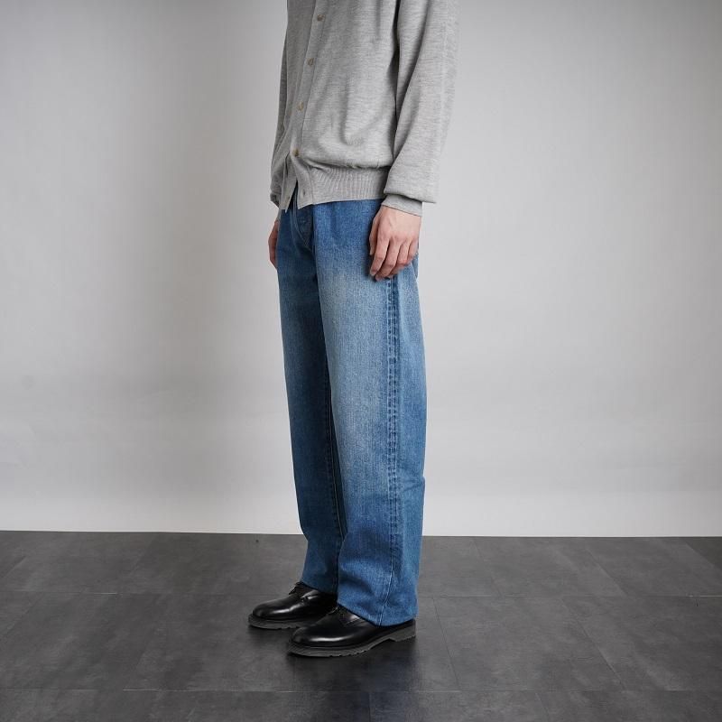 【CIOTA シオタ】 本藍 スビンコットン 13,5oz ストレートデニム / MEDIUM BLUE- Avelia ONLINE STORE