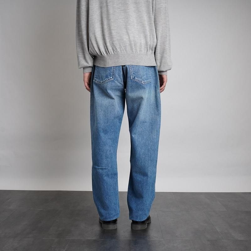 【CIOTA シオタ】 本藍 スビンコットン 13,5oz ストレートデニム / MEDIUM BLUE- Avelia ONLINE STORE