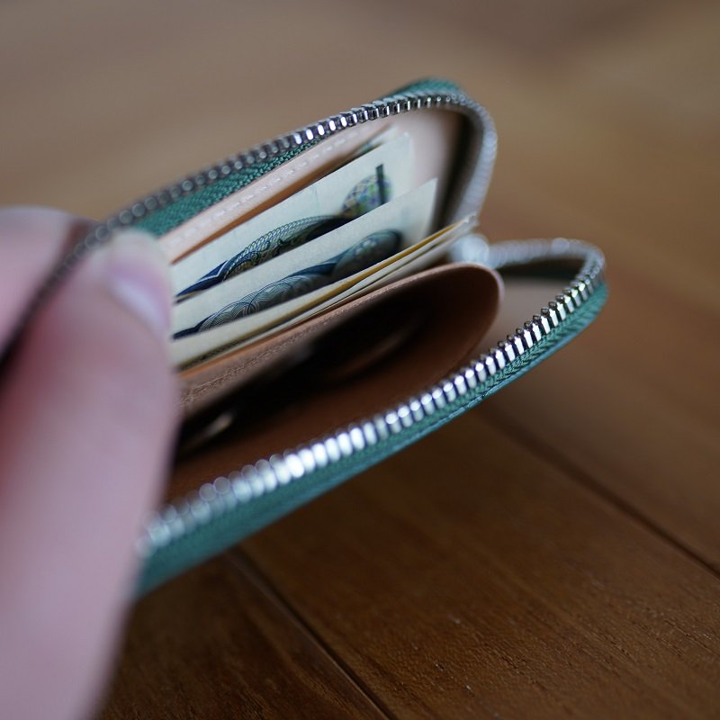 Hender Scheme ޡ L zip wallet / 3COLOR