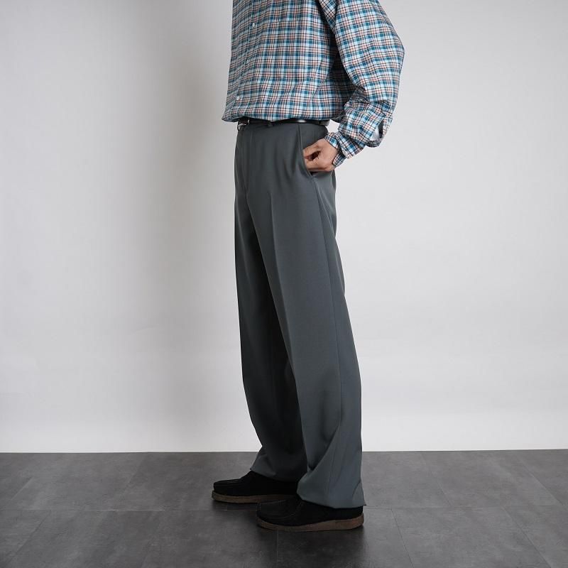 UNISEX S/M オーラリー LIGHT WOOL MAX GABARDINE SLACKS - 通販