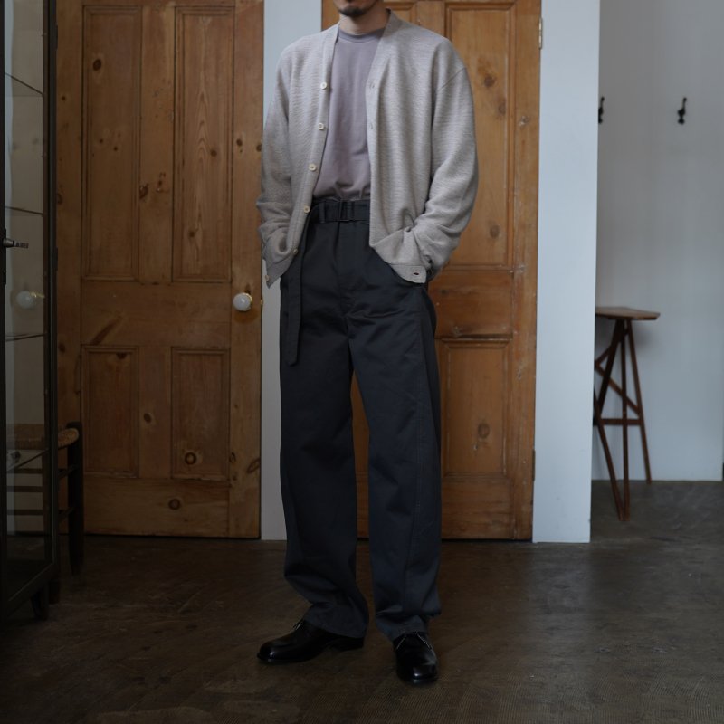 LEMAIRE BELTED LOOSE PANTS ルメール 22SS | www.thewebradio.gr