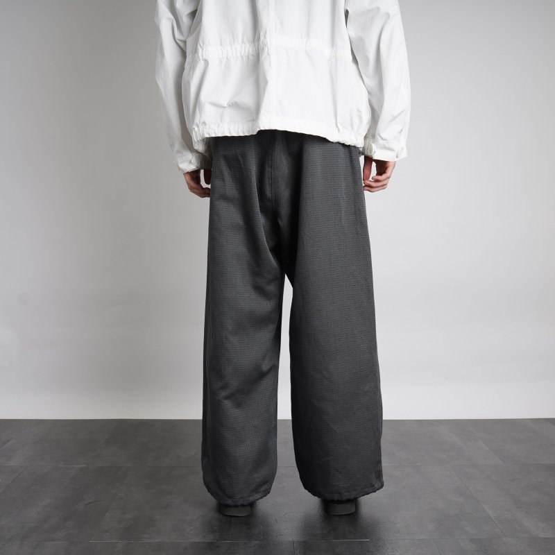【22SS】【POLYPLOID ポリプロイド】OVER PANTS C
 / GRAY

