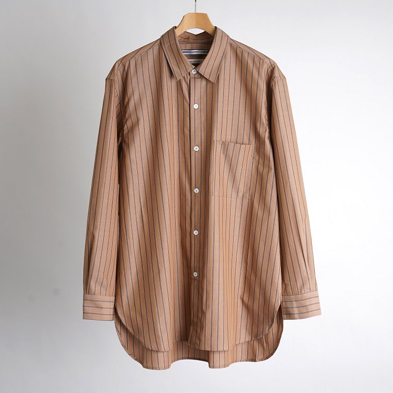 【Cristaseya クリスタセヤ】 OVERSIZED CLASSIC COLLAR SHIRT / NOISETTE/BROWN STRIPE


<img class='new_mark_img2' src='https://img.shop-pro.jp/img/new/icons20.gif' style='border:none;display:inline;margin:0px;padding:0px;width:auto;' />