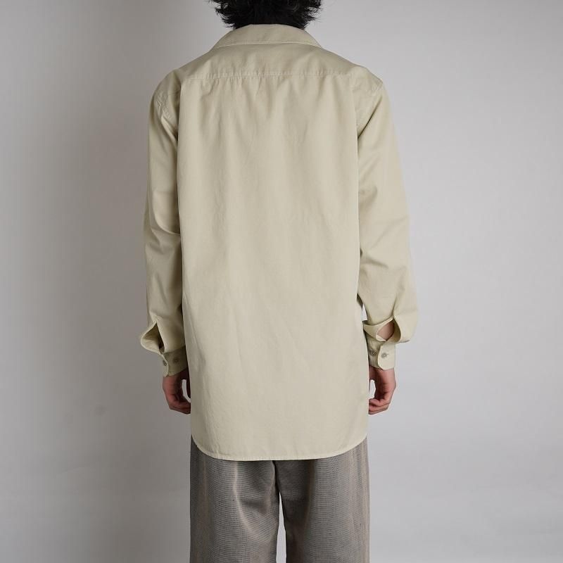 <img class='new_mark_img1' src='https://img.shop-pro.jp/img/new/icons20.gif' style='border:none;display:inline;margin:0px;padding:0px;width:auto;' />LEMAIRE ᡼ MILITARY SHIRT
 / OVERCAST GREY