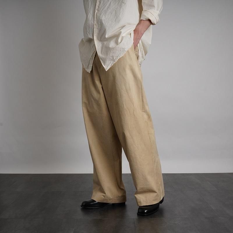 SS23 I AM DORK WORK PANTS COLD DYED GREY