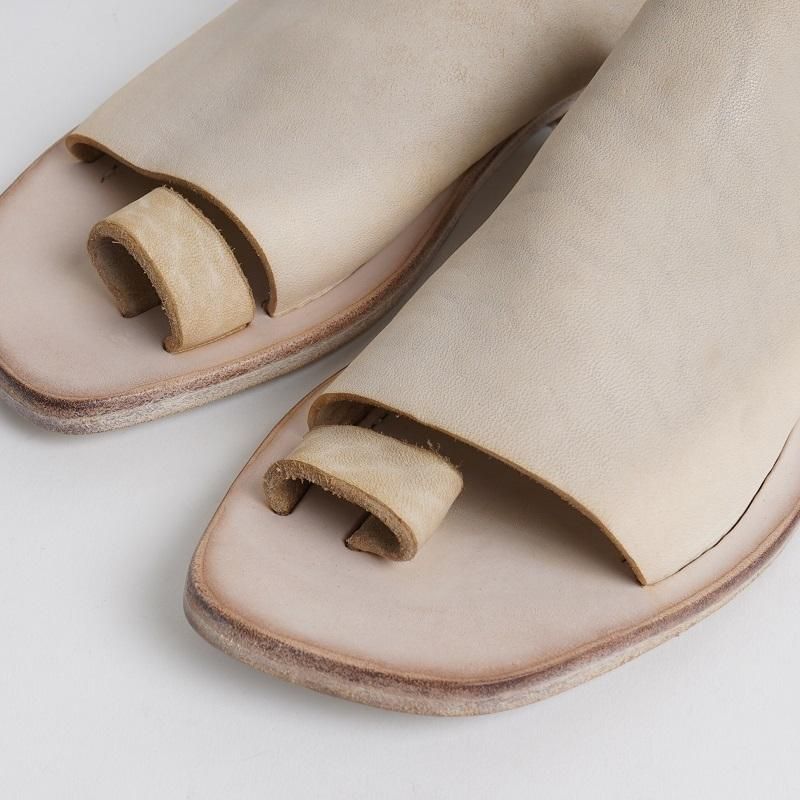 【DIMISSIANOS & MILLER ディミッシアーノ アンド ミラー】 MULE WITH TOE-RING / SANDY - Avelia  ONLINE STORE