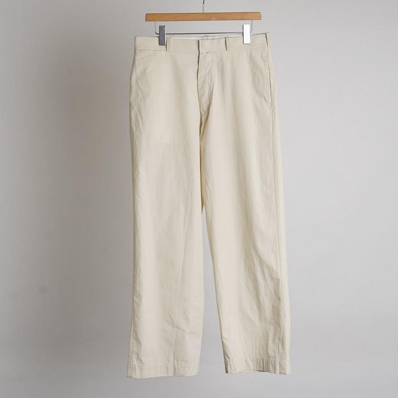 【YAECA ヤエカ】 CHINO WIDE / BEIGE - Avelia Online Store