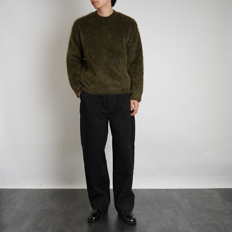 Cristaseya クリスタセヤ】 VISONE SWEATER / KHAKI - Avelia ONLINE STORE