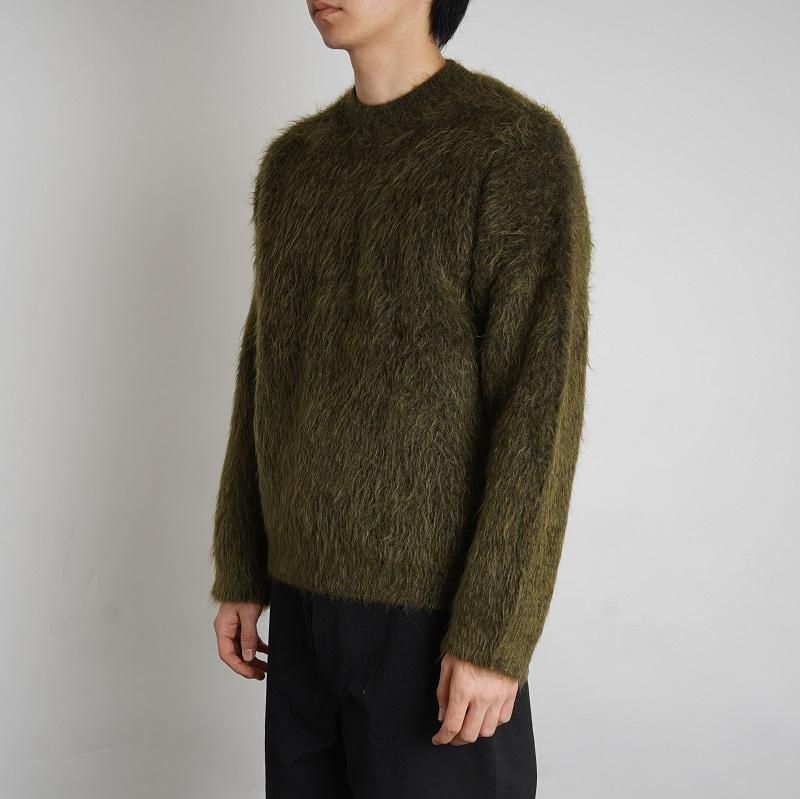 【Cristaseya クリスタセヤ】 VISONE SWEATER / KHAKI - Avelia ONLINE STORE