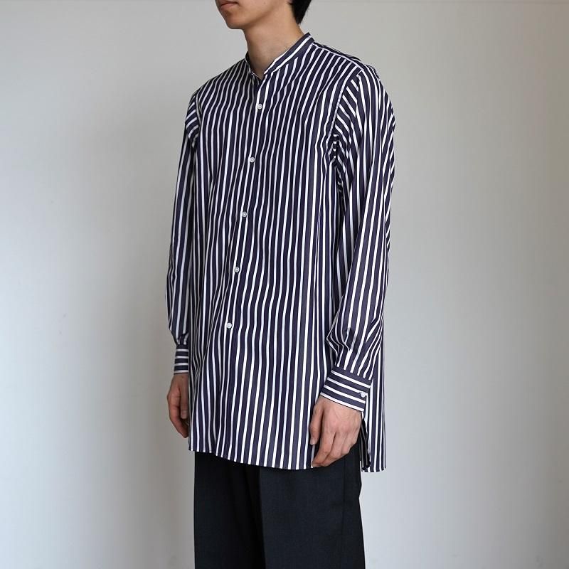 HEUGN ユーゲン STRIPE ROB SHIRT サイズ3 | gulatilaw.com