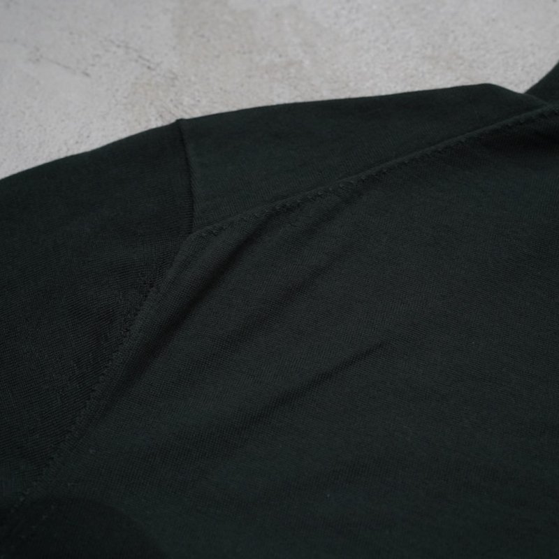 【22AW】 【MAATEE＆SONS マーティーアンドサンズ】 POLO TURTLE SWEATER / GREEN - Avelia  ONLINE STORE