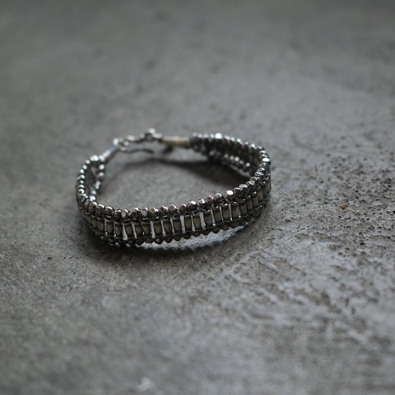 Sara Finchley silver misanga bracelet - アクセサリー