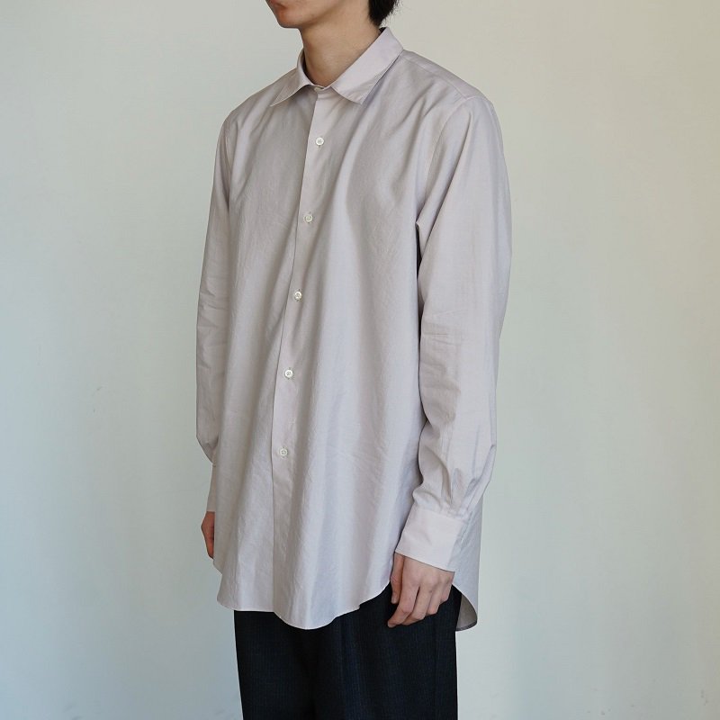 【MAATEE＆SONS マーティーアンドサンズ】 REGULAR COLLAR SHIRTS ELIZABETH / PURPLE - Avelia  ONLINE STORE