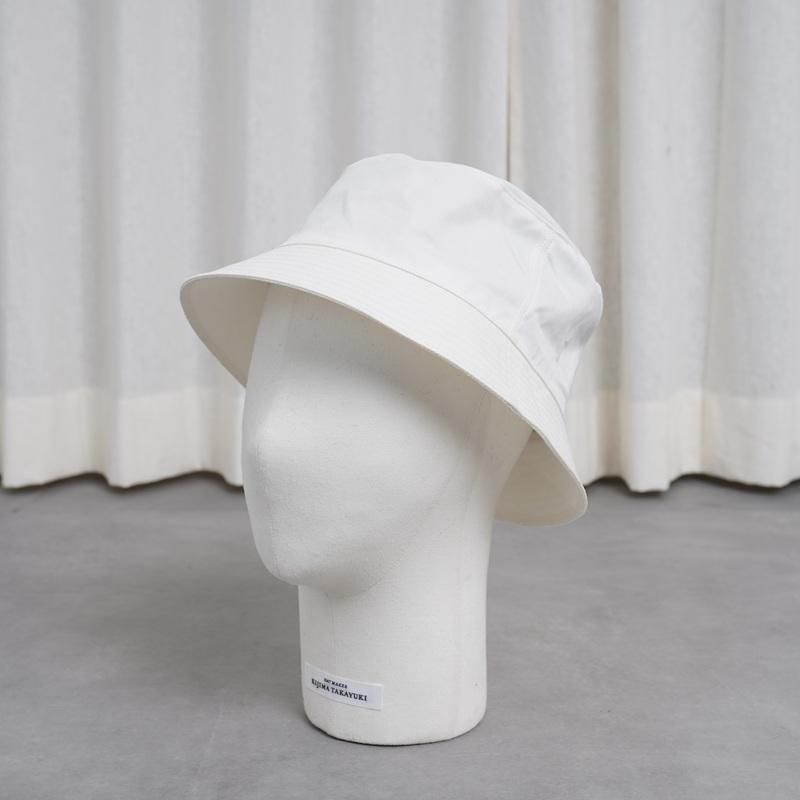 KIJIMA TAKAYUKI ޥ業 VENTILE BUKET HAT
 / WHITE