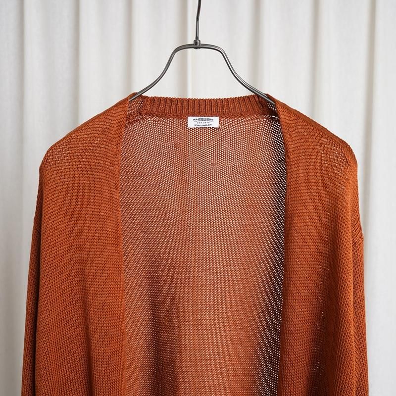  MAATEESONS ޡƥɥ󥺡 NO/B CARDIGAN / REDWOOD