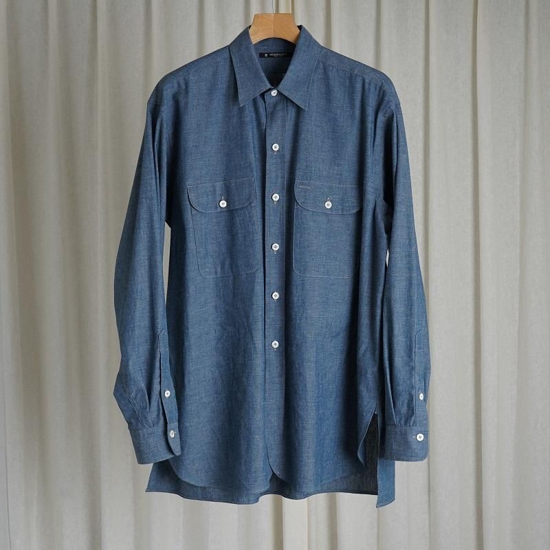 MAATEE＆SONS WORK SHIRTS -Charcoal--