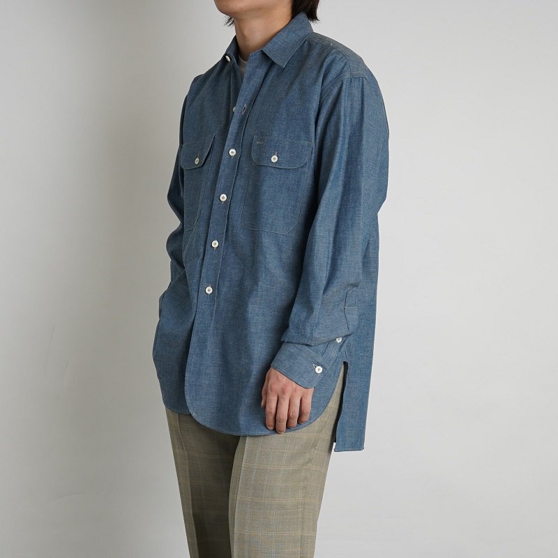 MAATEE＆SONS マーティーアンドサンズ】 WORK SHIRTS / ID GRAY