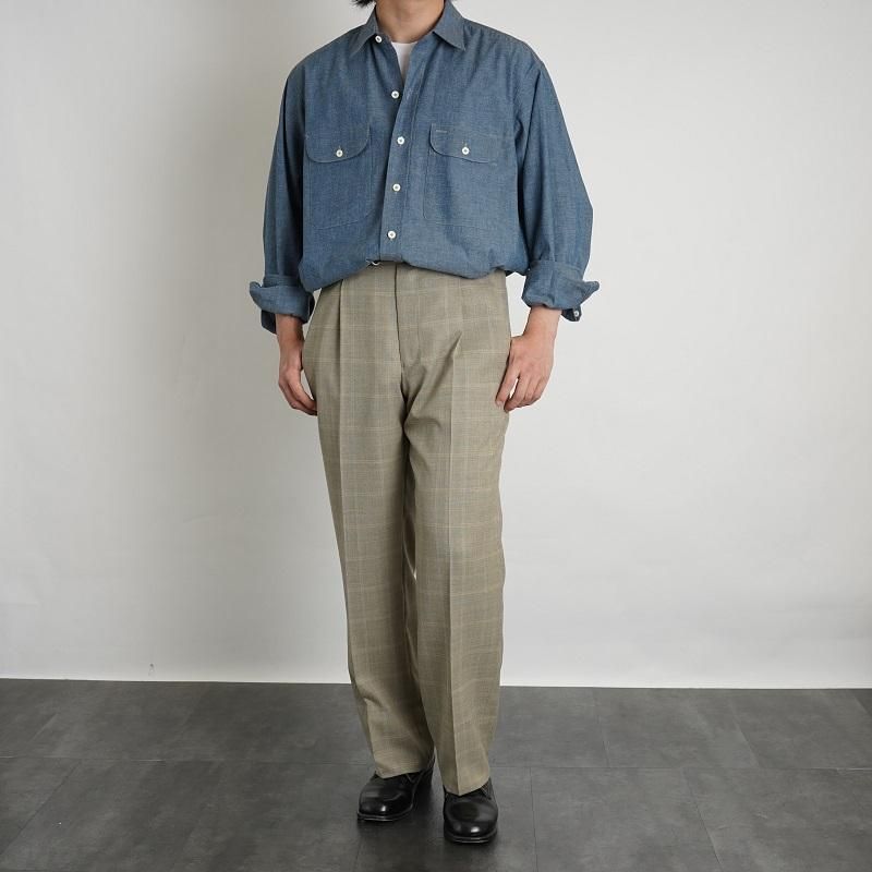 【MAATEE＆SONS マーティーアンドサンズ】 WORK SHIRTS / ID GRAY - Avelia ONLINE STORE