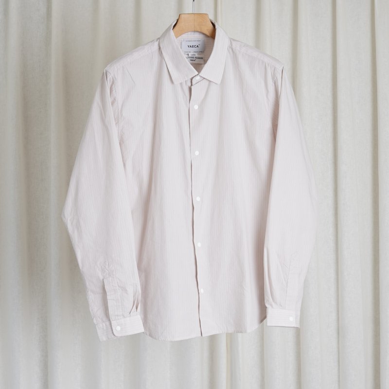 【YAECA ヤエカ】 COMFORT SHIRT RELAX/ BRONW-ST - Avelia ONLINE STORE