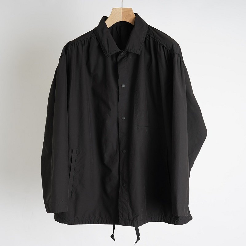 【Porter Classic ポータークラシック】 WEATHER GATHERED JACKET / BLACK - Avelia ONLINE  STORE