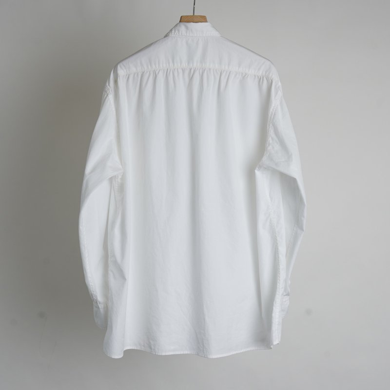 【Porter Classic ポータークラシック】 WIDE WESTERN SHIRT / WHITE - Avelia ONLINE STORE