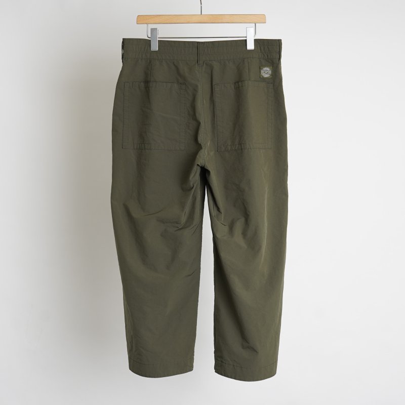 【Porter Classic ポータークラシック】 WEATHER WIDE PANTS / OLIVE - Avelia Online Store