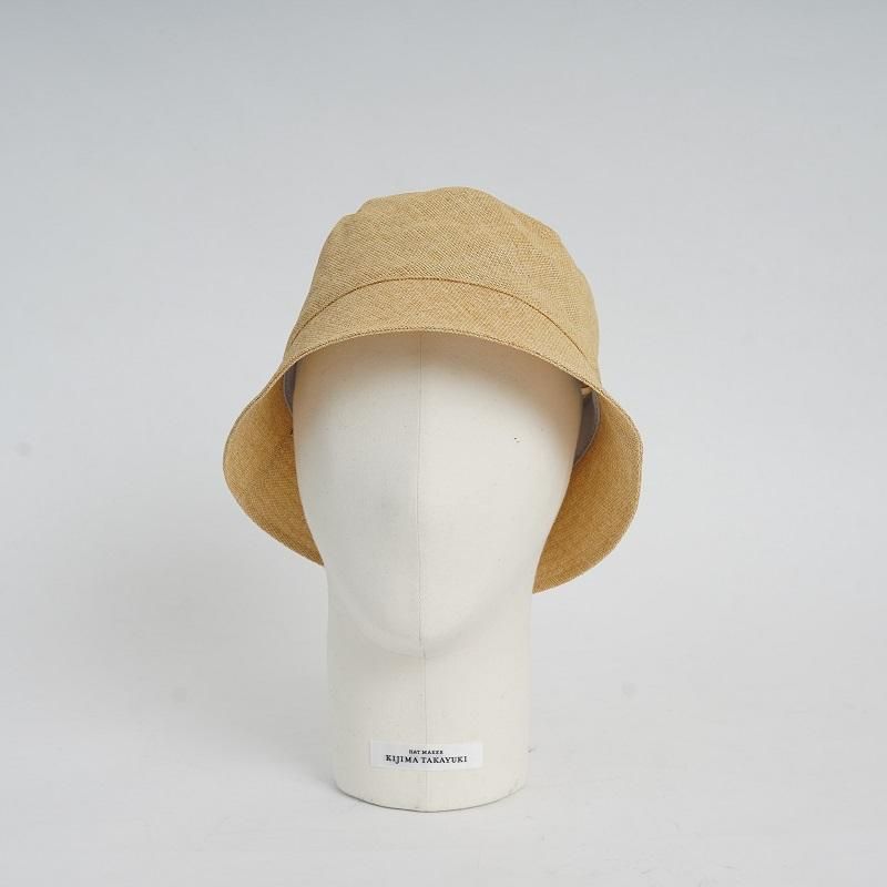 KIJIMA TAKAYUKI ޥ業 PAPER CLOTH BUCKET HAT
 / BEIGE