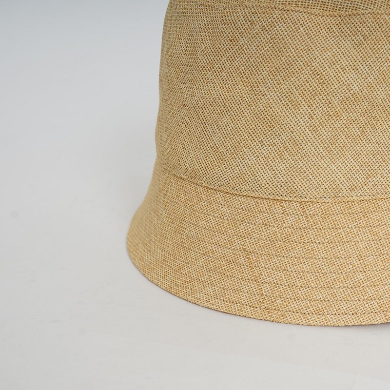 KIJIMA TAKAYUKI ޥ業 PAPER CLOTH BUCKET HAT
 / BEIGE