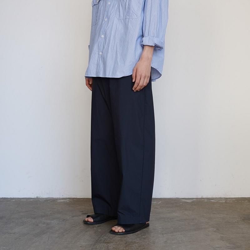 【Porter Classic ポータークラシック】 POPLIN GENE KELLY PANTS / NAVY - Avelia Online  Store