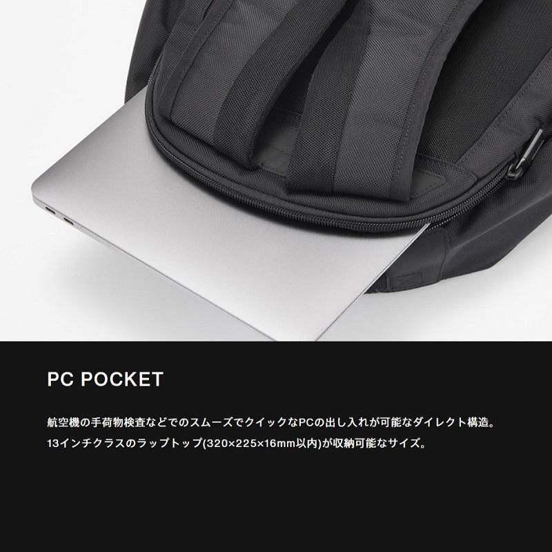 MONOLITH モノリス】 BACKPACK PRO S / BLACK- Avelia ONLINE STORE