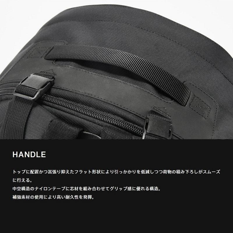 MONOLITH モノリス】 BACKPACK PRO S / BLACK- Avelia ONLINE STORE