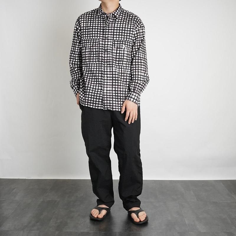 Porter Classic ポータークラシック】 ROLL UP 水彩 GINGHAM SHIRT ...