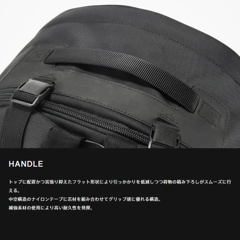 MONOLITH Υꥹ BACKPACK PRO SOLID S / BLACK