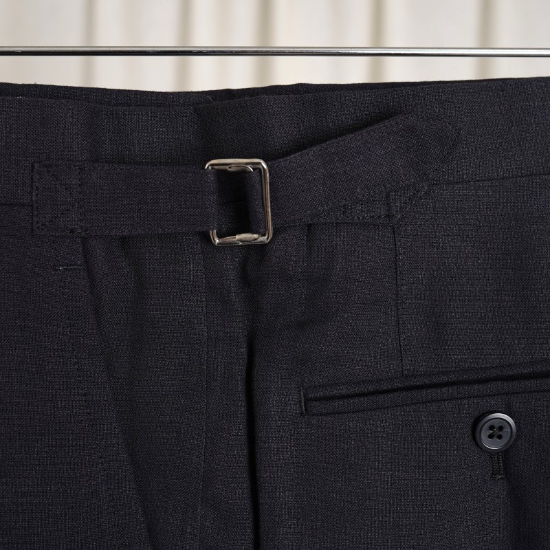 24SSۡFendart ե  ONE TUCK SIDE ADJUSTER / WOOLLINEN BLACK