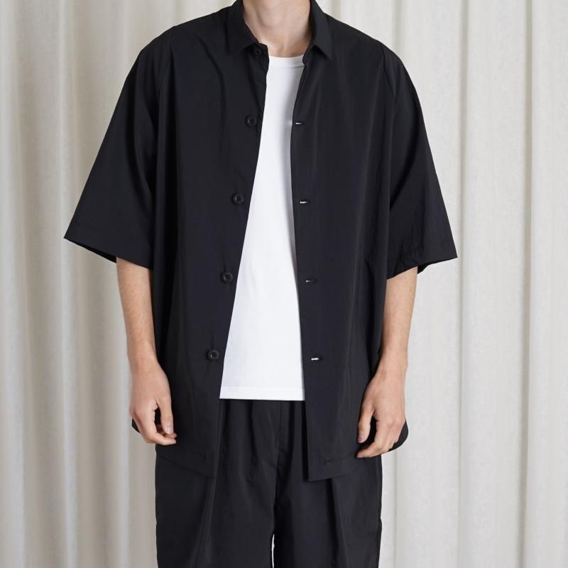  TEATORA ƥȥ CARTRIDGE SHIRT S/S DR / BLACK