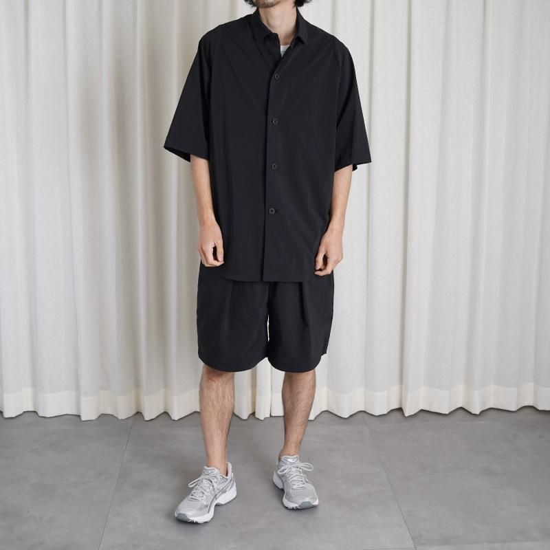  TEATORA ƥȥ CARTRIDGE SHIRT S/S DR / BLACK