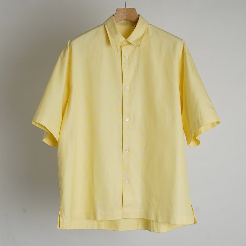 【23SS】【KAPTAIN SUNSHINE キャプテンサンシャイン】 Half Sleeve Shirt / YELLOW