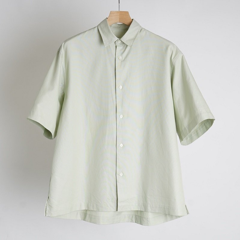 【23SS】【KAPTAIN SUNSHINE キャプテンサンシャイン】 Half Sleeve Shirt / LIGHT GREEN