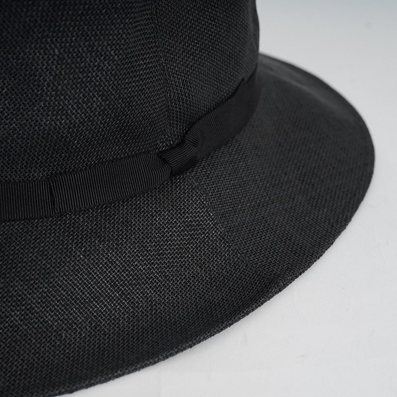 KIJIMA TAKAYUKI ޥ業 PAPER CLOTH SOFT HAT
 / BLACK