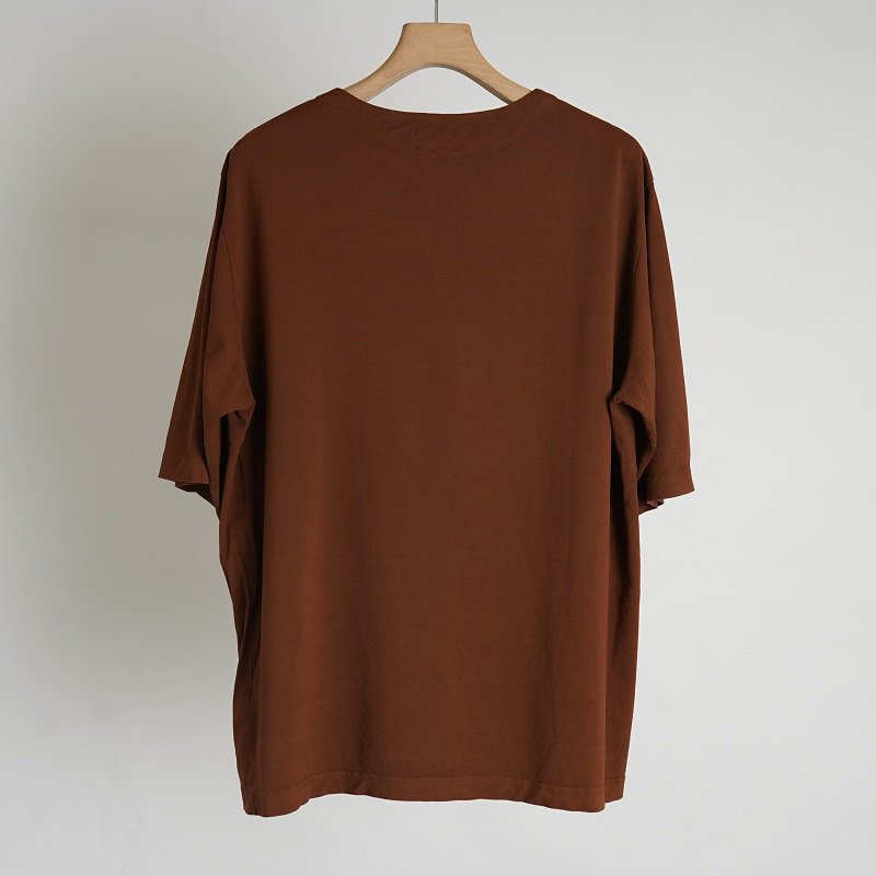 MAATEE＆SONS マーティーアンドサンズ】 和紙 BOAT S/S TEE / BROWN