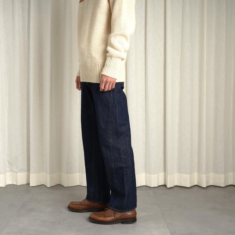 CIOTA シオタ】 本藍 スビンコットン 13,5oz ストレートデニム CIOTA シオタ】 本藍 スビンコットン 13,5oz ストレートデニム